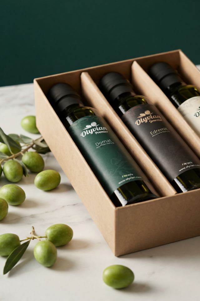 Tadım Seti Premier, Gourmet, Premium 250ml Naturel Sızma Zeytinyağı