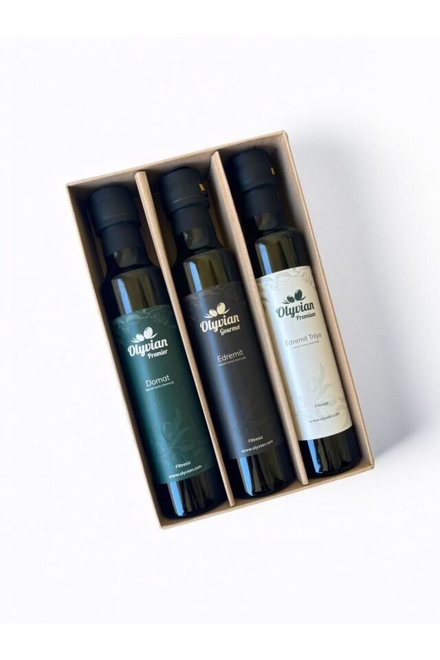 Tadım Seti Premier, Gourmet, Premium 250ml Naturel Sızma Zeytinyağı