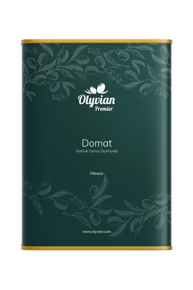 Premier Doğal Zeytinyağı 3 L – Domat Cinsi Erken Hasat Soğuk Sıkım Natürel Sızma