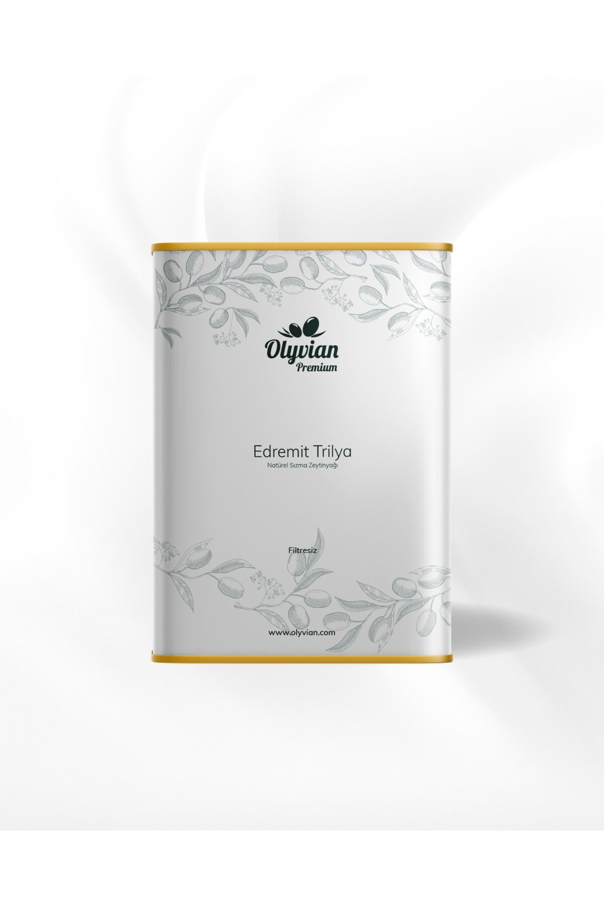 Premium Doğal Zeytinyağı 3 L – Edremit & Trilye Cinsi Natürel Sızma (Soğuk Sıkım)