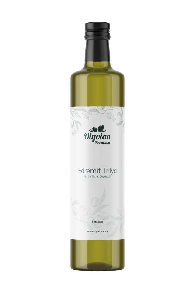 Premium Doğal Zeytinyağı 750 ml – Edremit & Trilye Cinsi Natürel Sızma (Soğuk Sıkım)