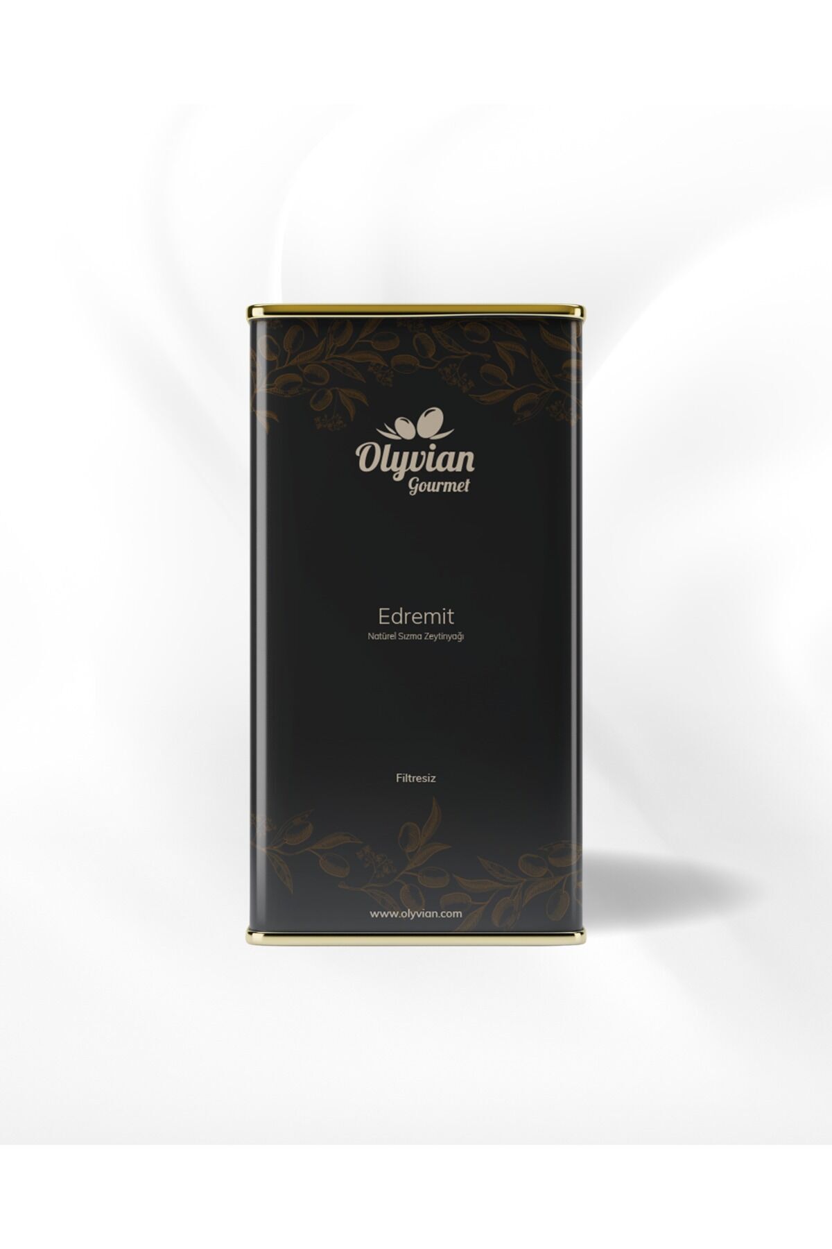 Gourmet Doğal Zeytinyağı 5 L – Edremit Cinsi Erken Hasat Natürel Sızma (Soğuk Sıkım)