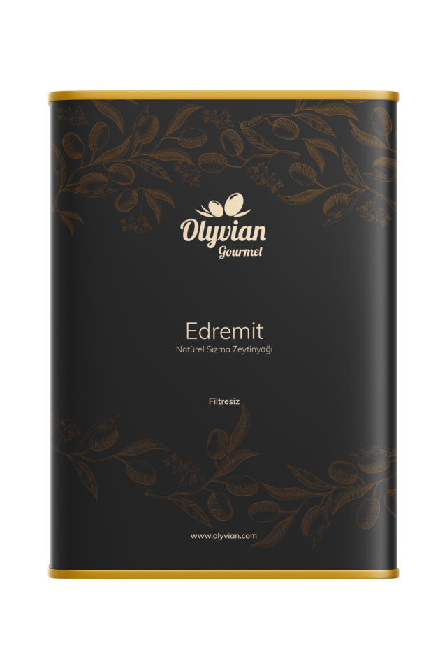 Gourmet Doğal Zeytinyağı 3 L – Edremit Cinsi Erken Hasat Natürel Sızma (Soğuk Sıkım)