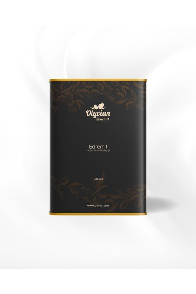 Gourmet Doğal Zeytinyağı 3 L – Edremit Cinsi Erken Hasat Natürel Sızma (Soğuk Sıkım)
