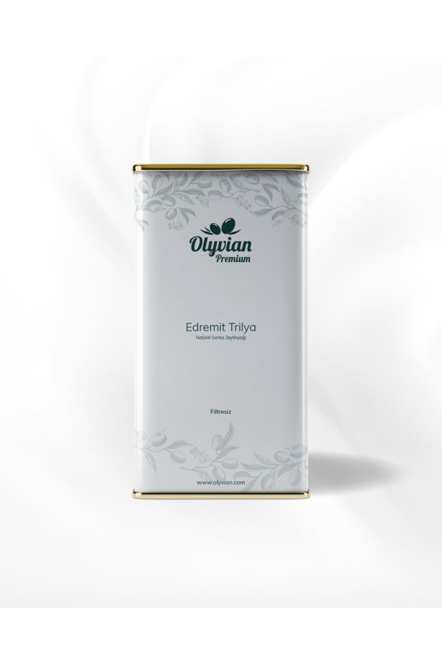 Premium Edremit Trilye 5 L + Domat 3 L Natürel Sızma Zeytinyağı Filitresiz Soğuk Sıkım Seti