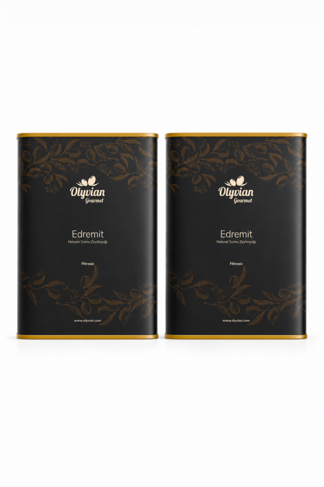 Gourmet Edremit Cinsi 3 L x 2 Adet Doğal Natürel Sızma Zeytinyağı